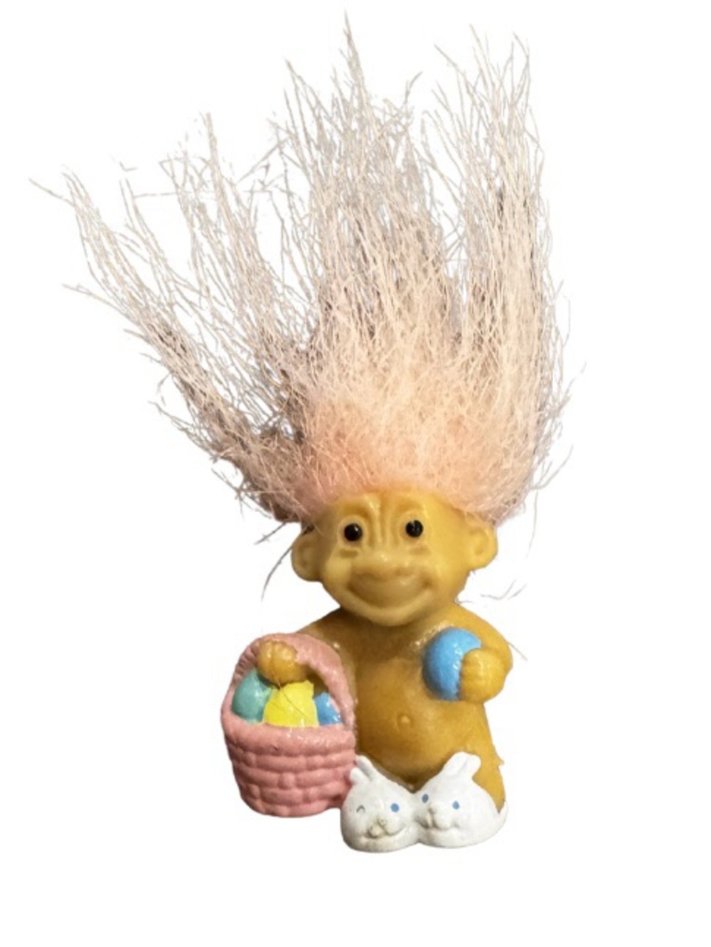 Troll Vintage Easter Basket Smallest of Russ Trolls